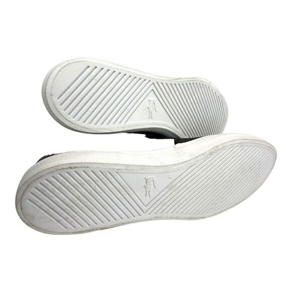 Lacoste Gazon Slip on Black Mens 7.5 - Picture 7 of 9